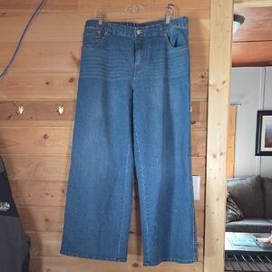 High Waisted Wide Leg Jeans